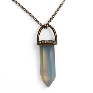 Rue21 Opal Crystal Pendant Necklace